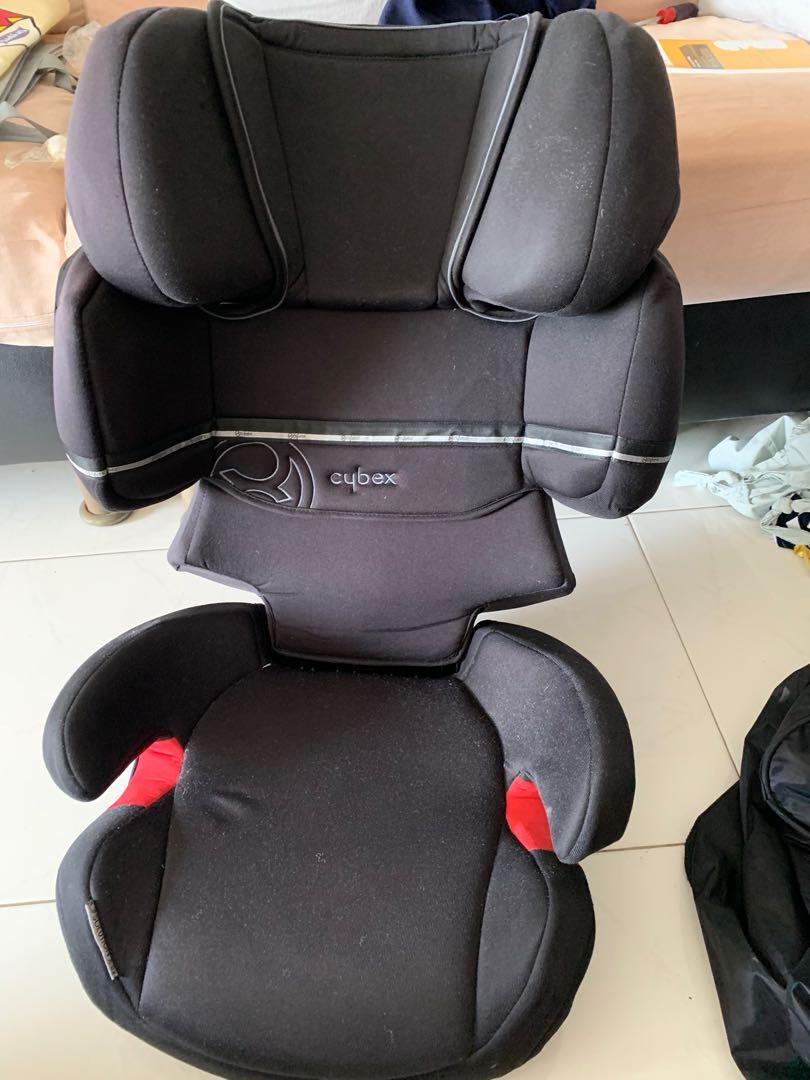 Cybex solution x-fix (Category: Car Seats) located in Caloocan City. Submitted by puzzleaddict (Listing ID 1101624461, Image 3). Description: Like new with carry /dust bag.