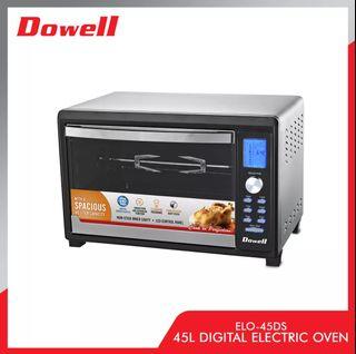 Dowell ELO-45DS Digital Convection and Rotisserie Function Electric Oven 45 litera for Baking Cake pizza