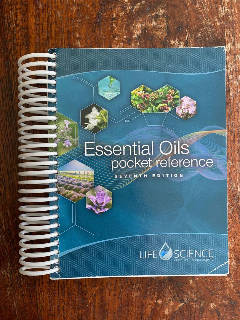 ESSENTIAL OILS POCKET REFERENCE (Category: Textbooks) located in Paranaque City. Submitted by cvcrossing (Listing ID 1101444642, Image 1). Description: Old stock, not used with normal wear and tear on the cover 7th edition Spiral bound Black and white print The Essential Oils Pocket Reference is your comprehensive guide to the immense properties and capabilities of pure essential oils. This all-inclusive guide combines the factual findings of sci