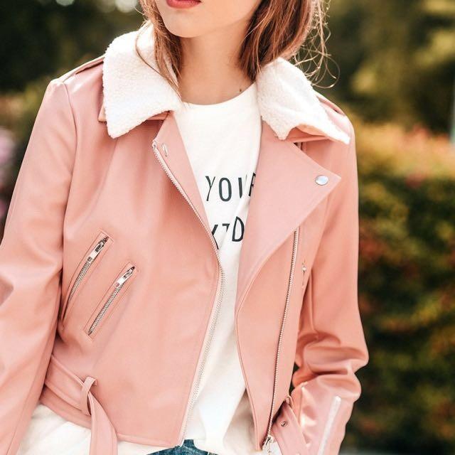 Fur biker discount