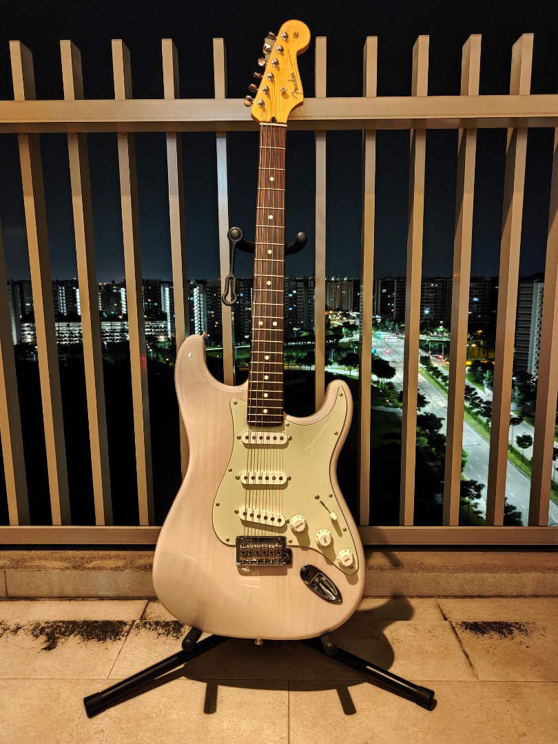 Fender Japan Hybrid II Stratocaster with Lollar pickups, Hobbies  Toys,  Music  Media, Musical Instruments on Carousell