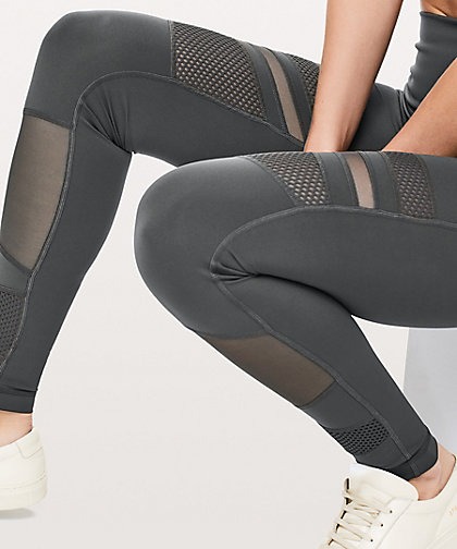 Lululemon Women's Wunder Under High-Rise Tight Leggings Mix & Mesh