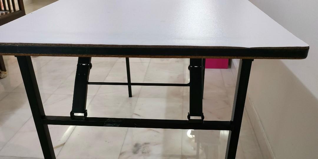 Foldable Tesco Banquet Table, Furniture & Home Living, Furniture