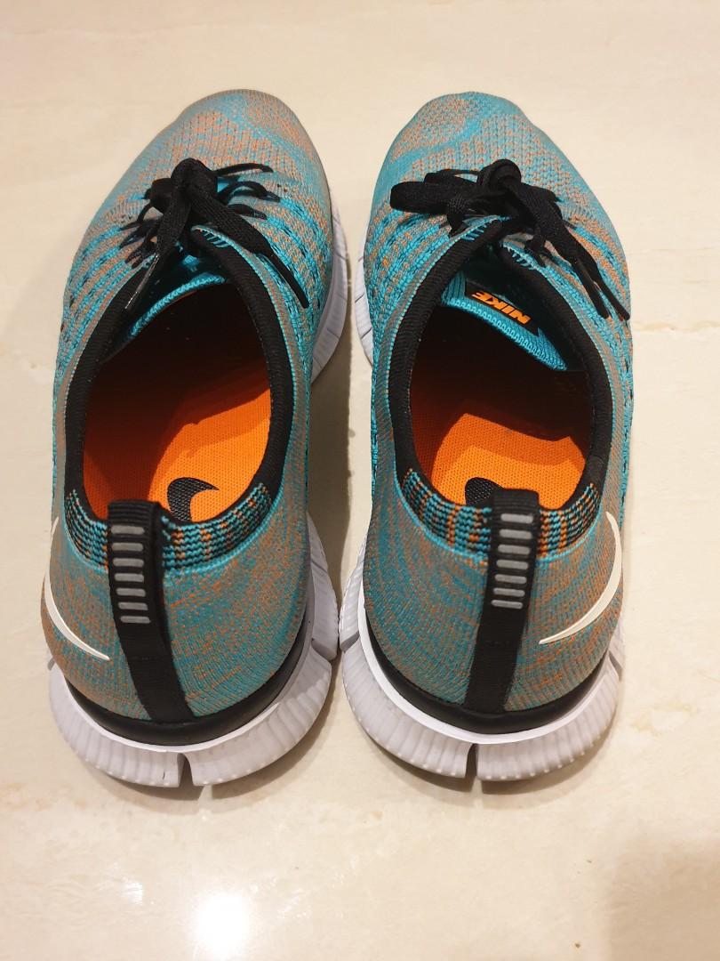 FS: Nike Free Flyknit NSW Jade 9.5 size (Category: Sneakers) located in Mandaluyong City. Submitted by gilbpat3 (Listing ID 1101464521, Image 3). Description: Purchased in Osaka, Japan Used less than 2-3x (indoor and mainly for malling) Can pass as fresh; well taken cared and properly stored with box No reply to offer means not interested. RFS: decluttering house.