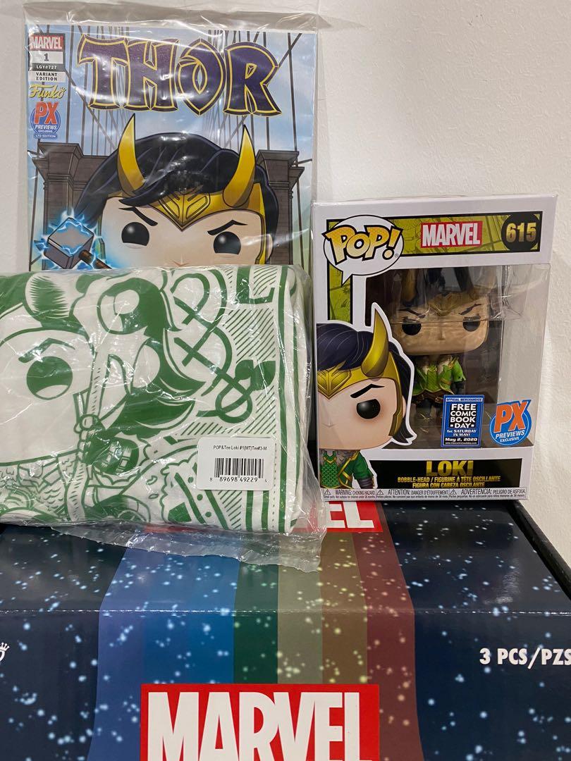 Pop! Marvel Loki (Free Comic Book Day 2020 Version) Vinyl Figure