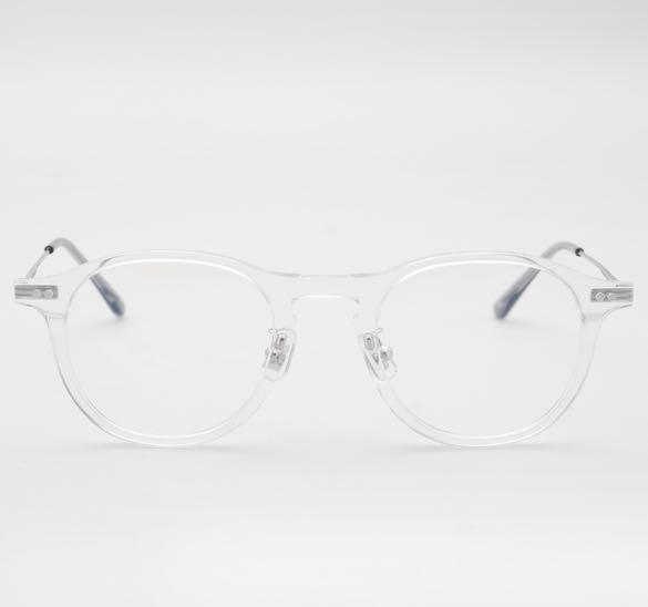 GENTLE MONSTER COZMO C1 Clear Rim Rounded Lens Eyeglasses