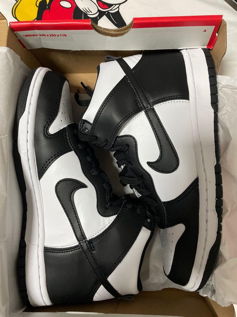 GS Nike Panda Dunk High US 6.5Y|EUR 39| UK 6, Men's Fashion, Footwear,  Sneakers on Carousell