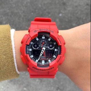 g shock coke red