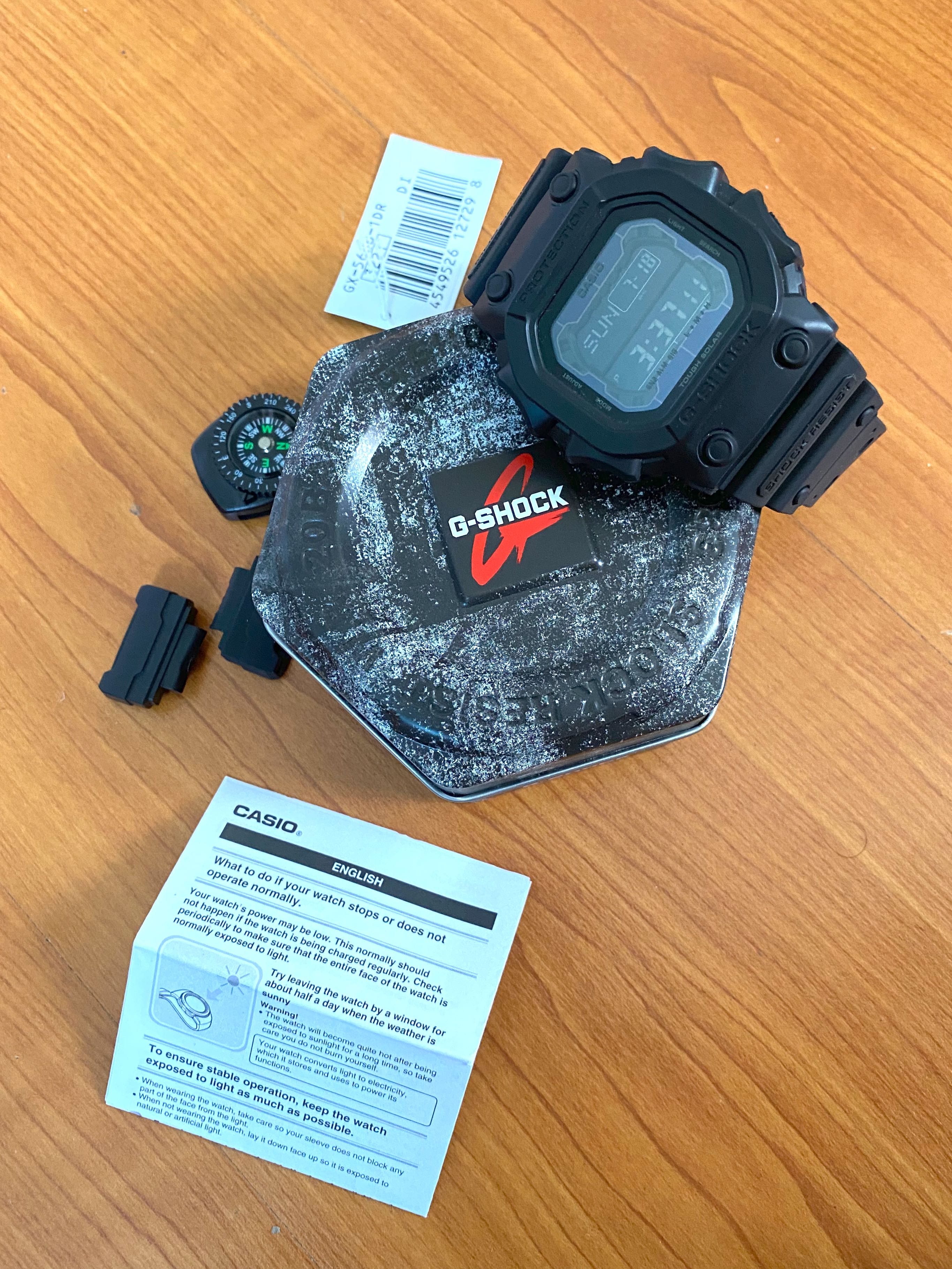 G shock new arrivals with compass