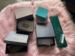 Gucci boxes