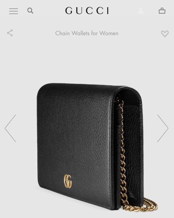 Gg marmont mini chain top bag black