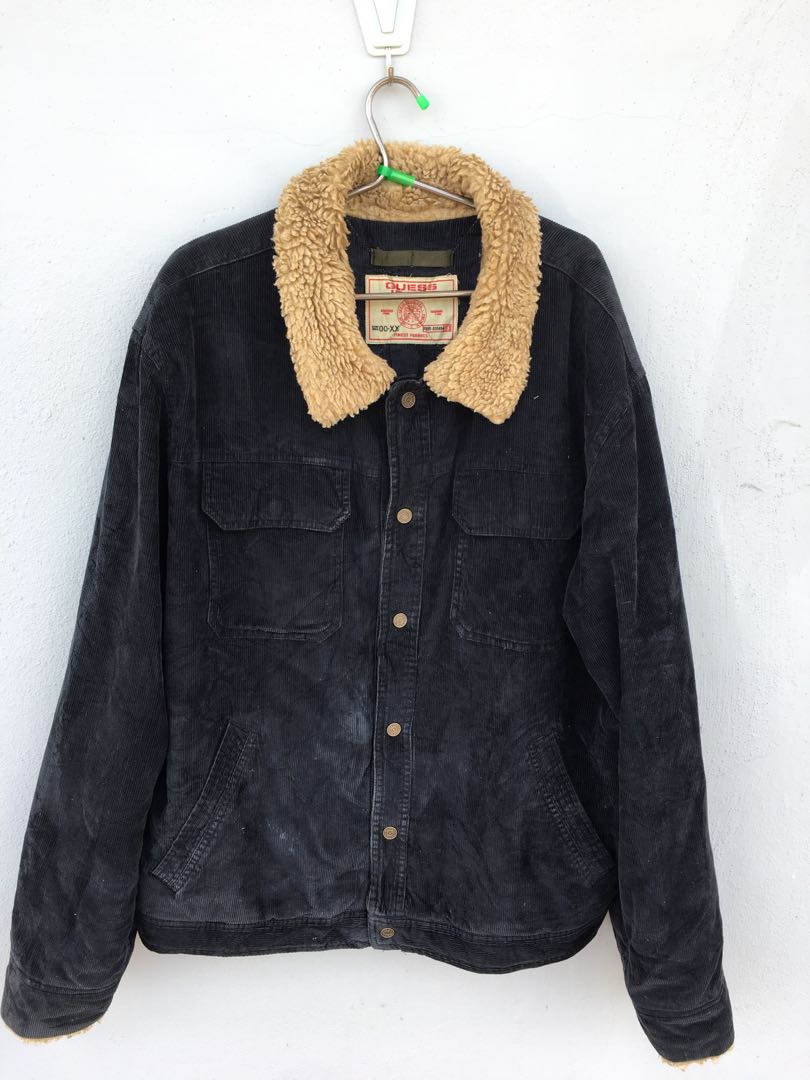 guess sherpa jacket