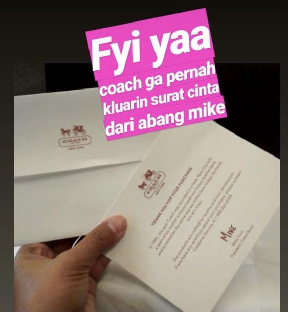 Sharing!!! Coach Authentic Vs Fake, Serba Serbi di Carousell