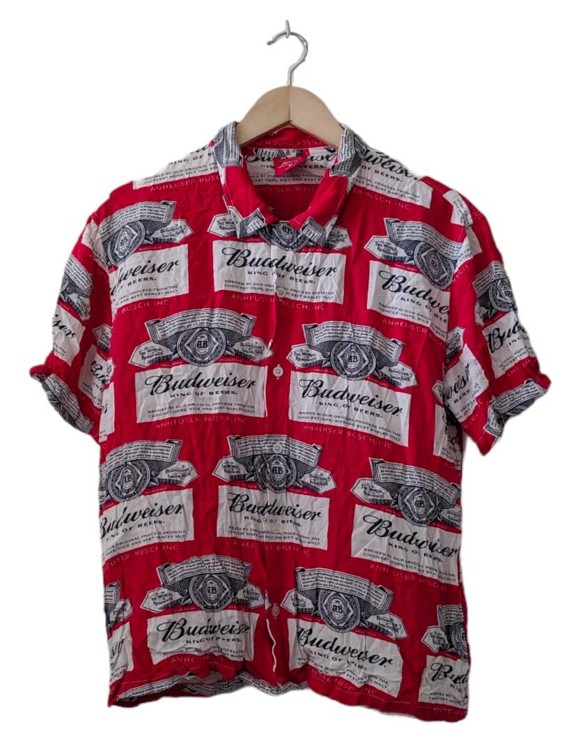 HUF X BUDWEISER, Men's Fashion, Tops & Sets, Tshirts & Polo Shirts