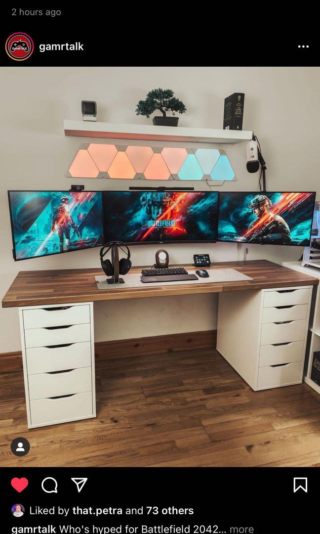 IKEA KARLBY TABLE TOP WOOD, Furniture &amp; Home Living, Furniture, Tables ...