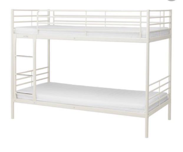 White bunk outlet beds ikea