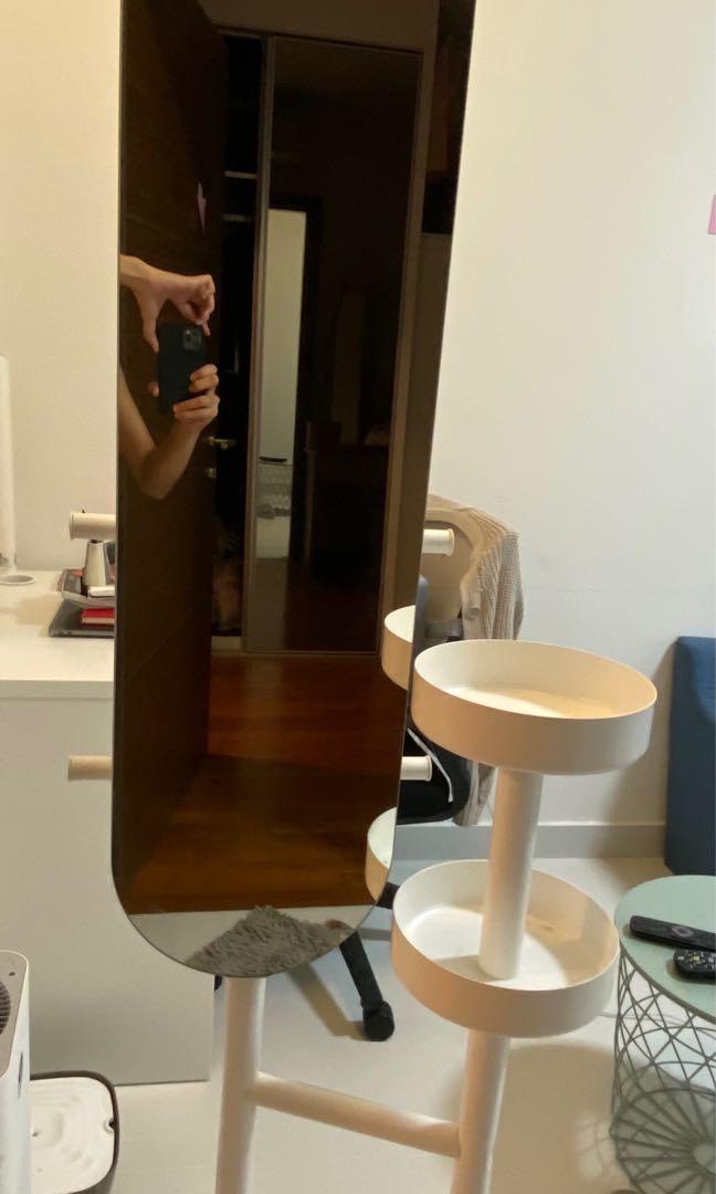 Ikea Valet stand with mirror, Furniture & Home Living, Home Decor