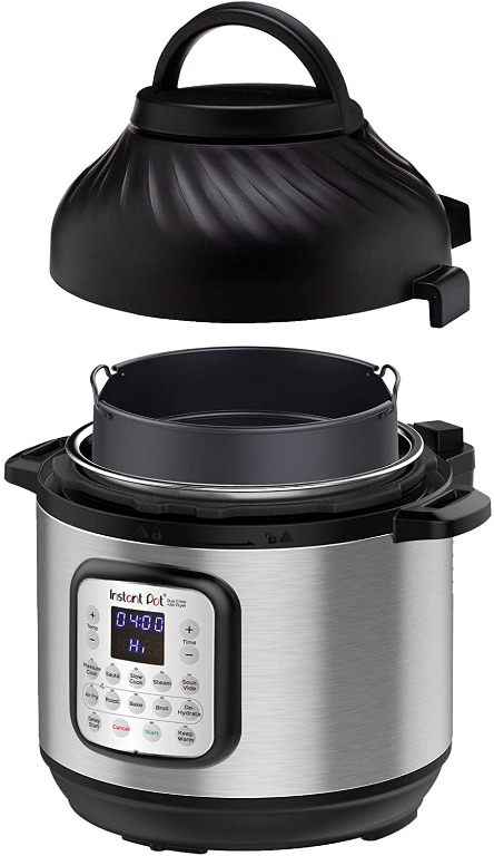 Instant pot 8 quart with air fryer best sale