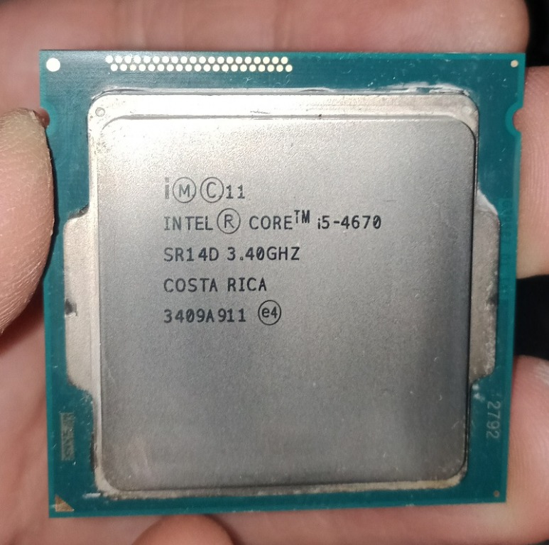 Intel Core i54670 processor CPU with Cooler Master Fan Heatsink