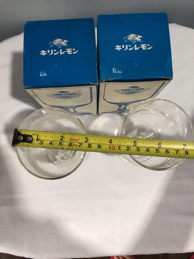 Kirin beer glasses (Category: Other Kitchenware & Tableware) located in Quezon City. Submitted by sunlaymac (Listing ID 1101630031, Image 3). Description: P250 for the pair Size indicated in the picture 6x3 inches Regular sized goblet .