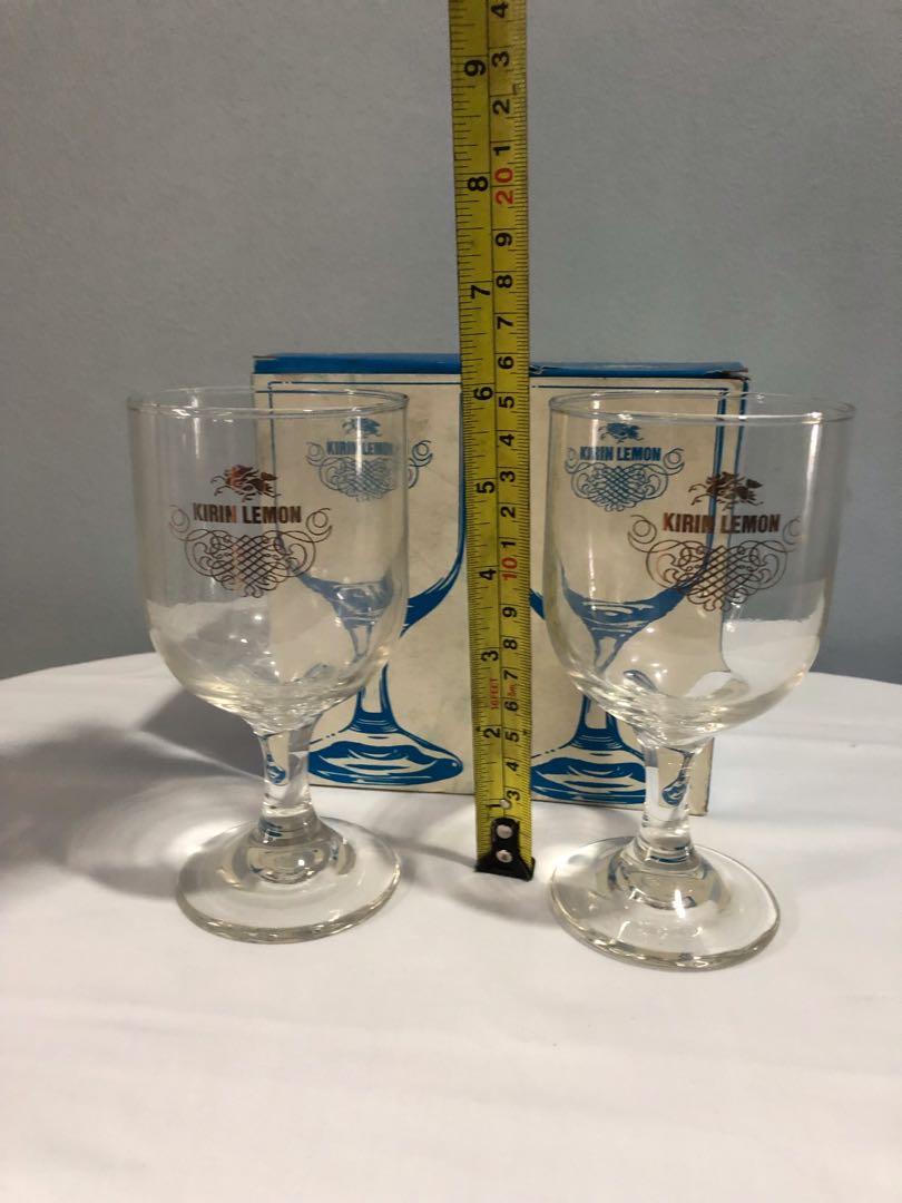 Kirin beer glasses (Category: Other Kitchenware & Tableware) located in Quezon City. Submitted by sunlaymac (Listing ID 1101630031, Image 2). Description: P250 for the pair Size indicated in the picture 6x3 inches Regular sized goblet .