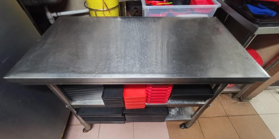 Kitchen Working Table, Furniture & Home Living, Kitchenware & Tableware