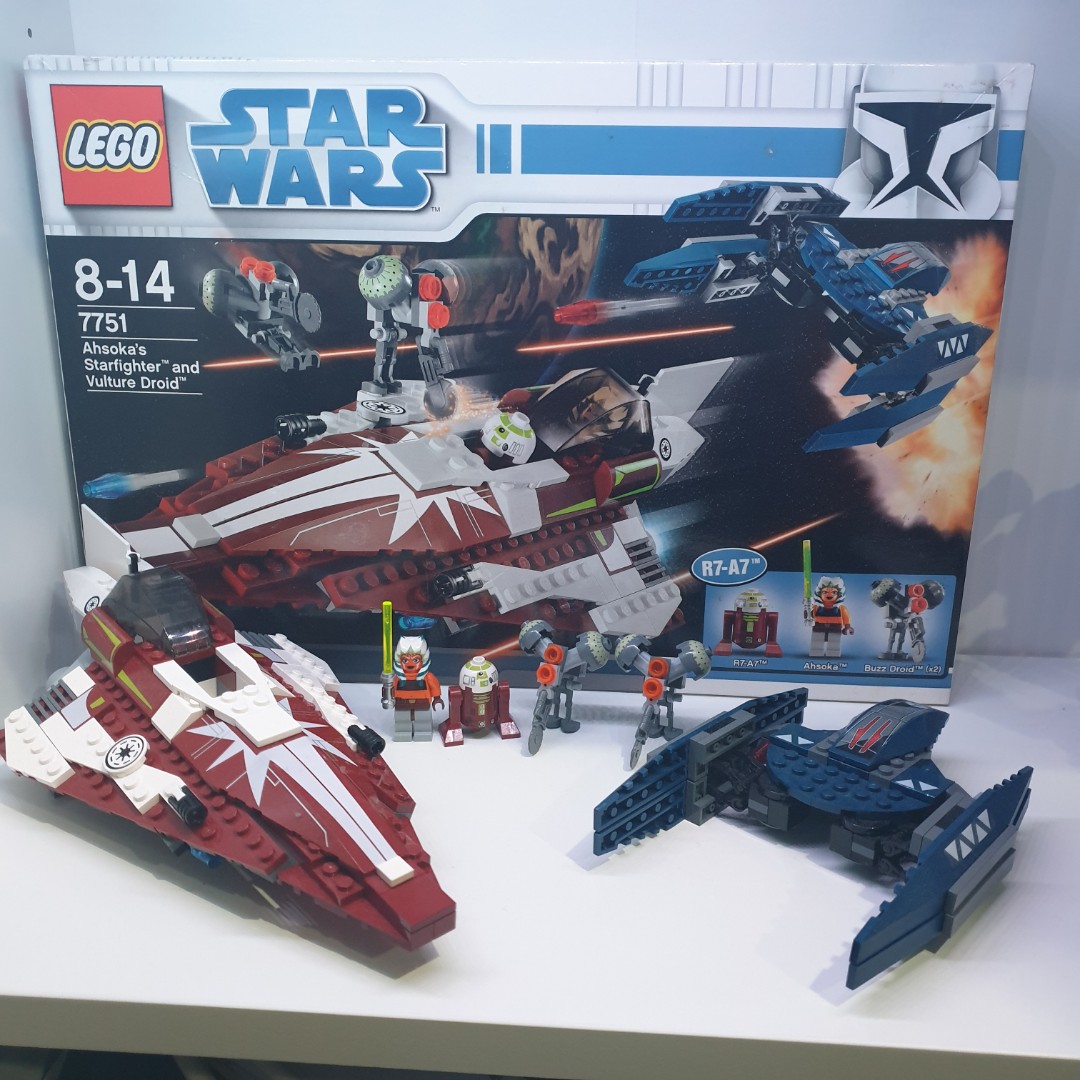 Lego jedi starfighter best sale and vulture droid