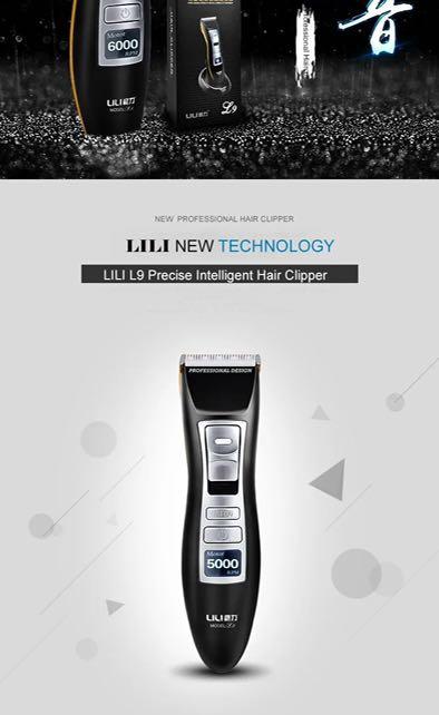 Lili Rechargeable Electric Haircut Machine Professional Beard Grooming Tools Hair Clipper