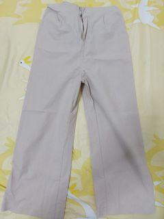 Linen combo pants