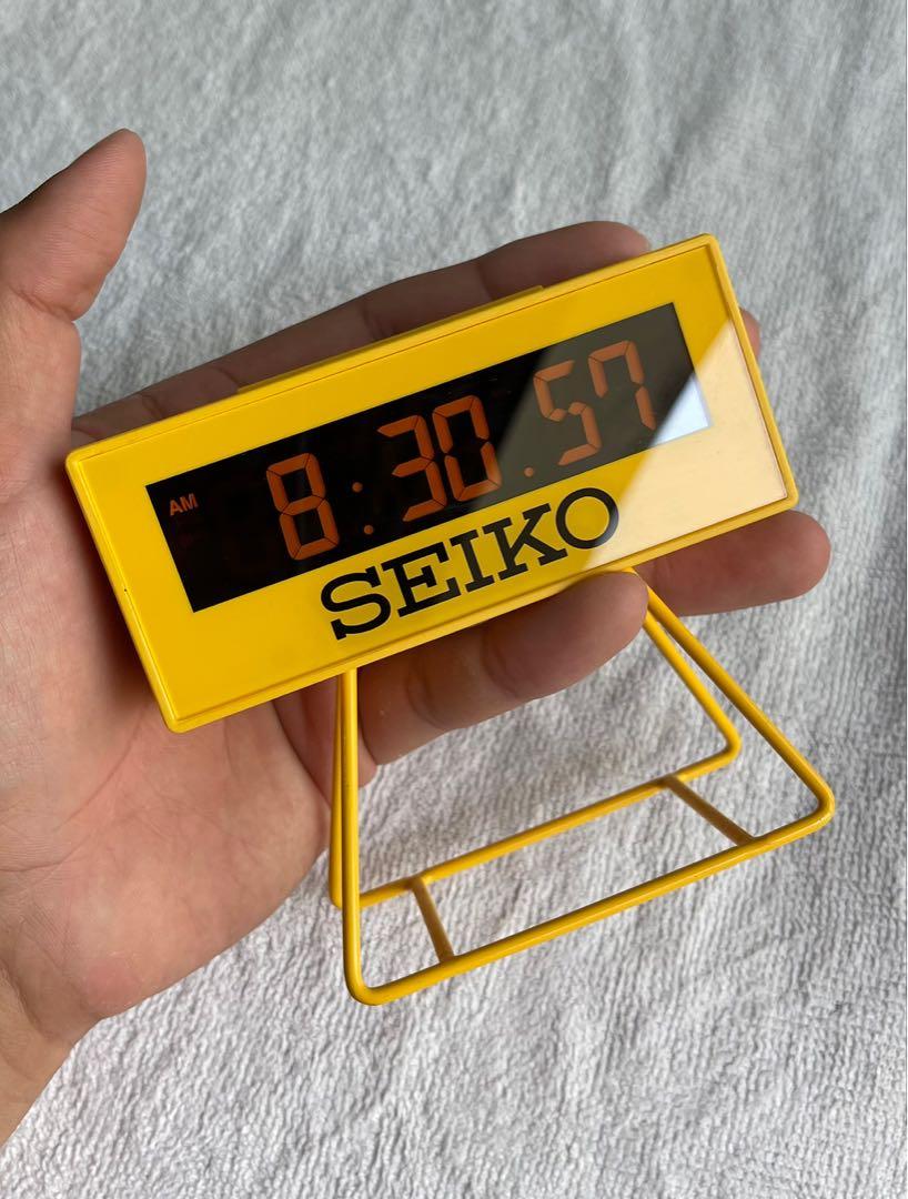 LNIB Seiko Digital Clock Marathon QHL062Y Full Set NEGOTIABLE, Men's  Fashion, Watches & Accessories, Watches on Carousell