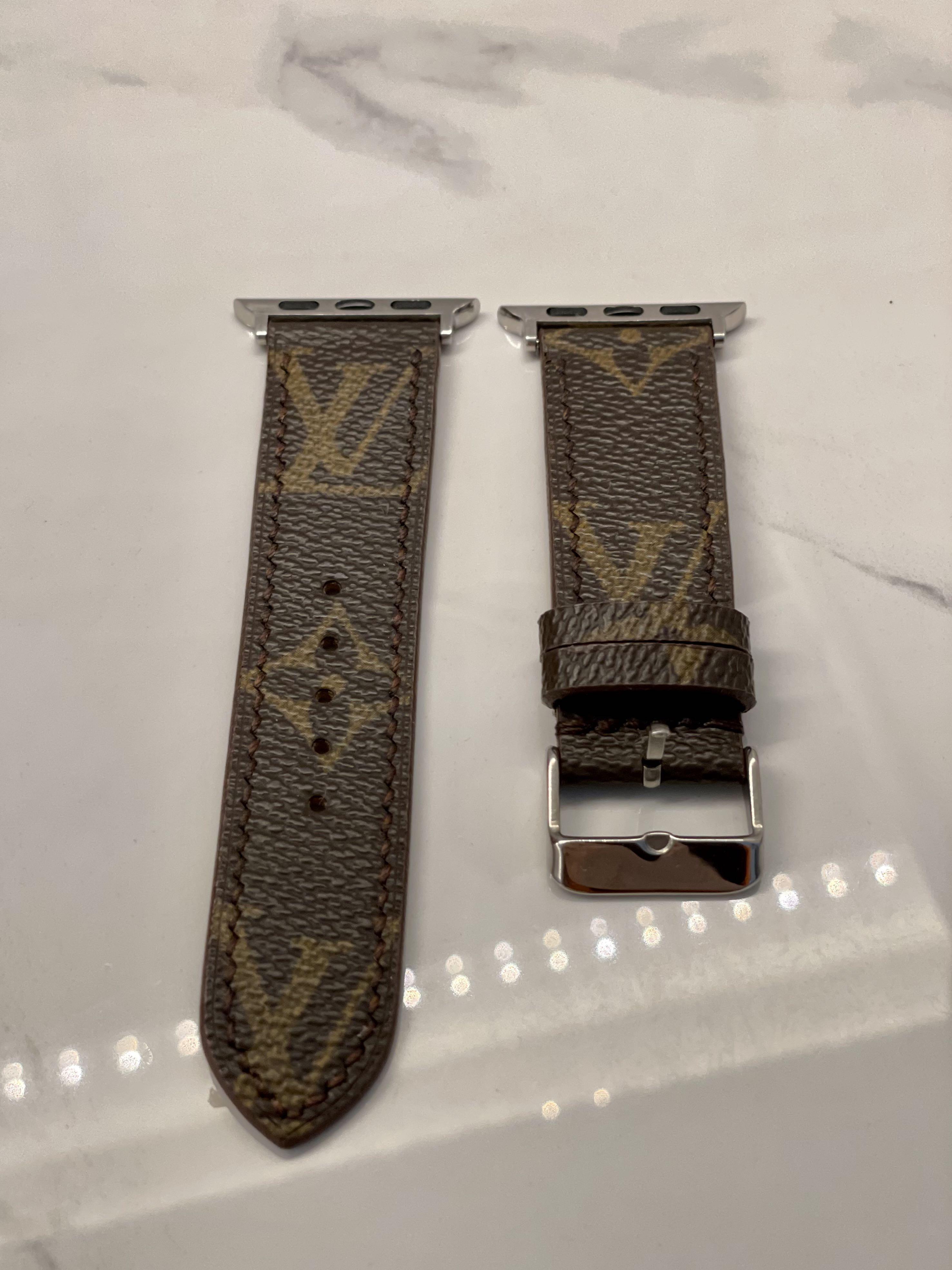 Louis Vuitton Apple Watch strap made by 💯 authentic LV bag