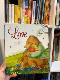 Love - a book to tell your kid about your love, poetically