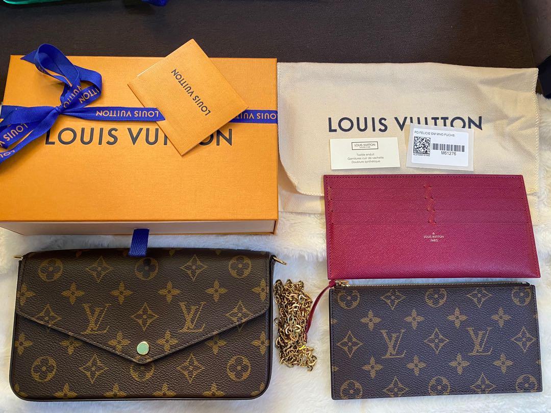 Lv felice POCHETTE MONOGRAM, Luxury, Bags & Wallets on Carousell