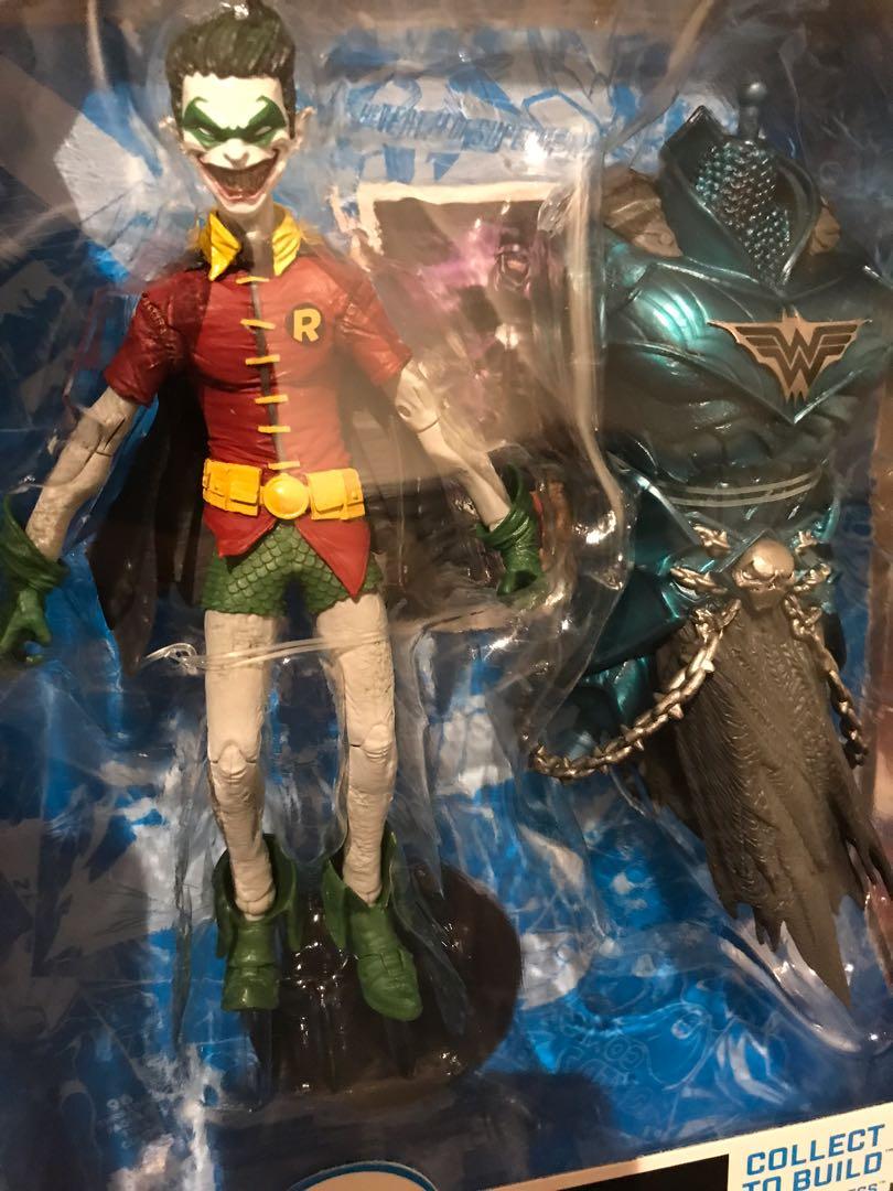 The Batman Who Laughs and his Rabid Robins figurines DC Comics Dynamic Action Heroes Beast Kingdom 20 cm - Kingdom Figurine