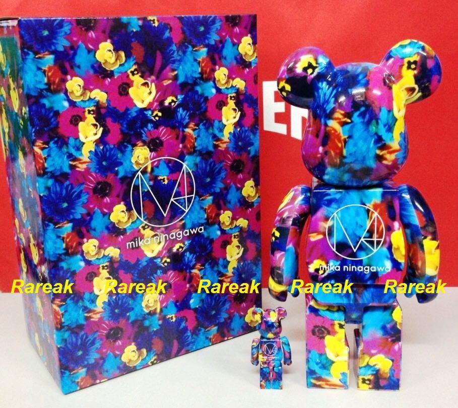 mika ninagawa BE@RBRICK Anemone400%&100%