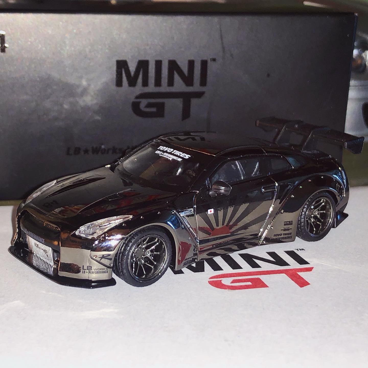軽量+ストレッチ性+吸水速乾 激レア MINI GT-R R35 LB works BLACK