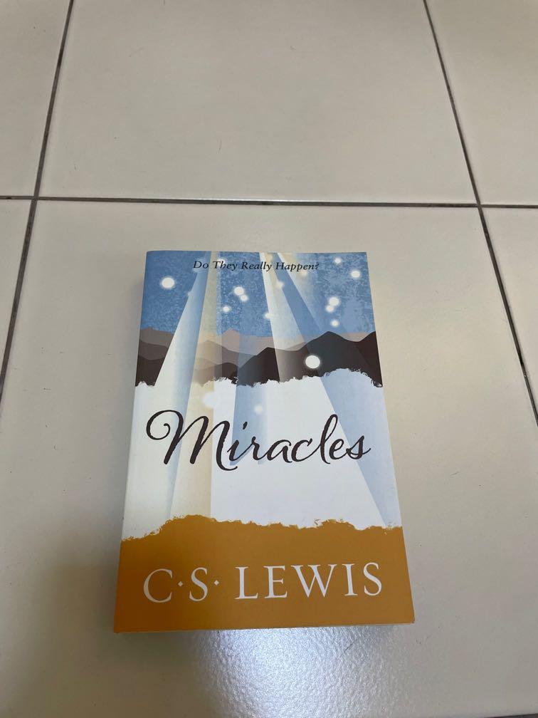 Miracles by CS Lewis, Hobbies & Toys, Books & Magazines, Fiction & NonFiction on Carousell