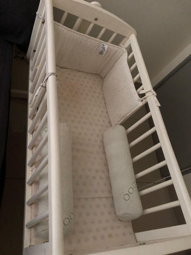 Mothercare wooden sale swinging crib