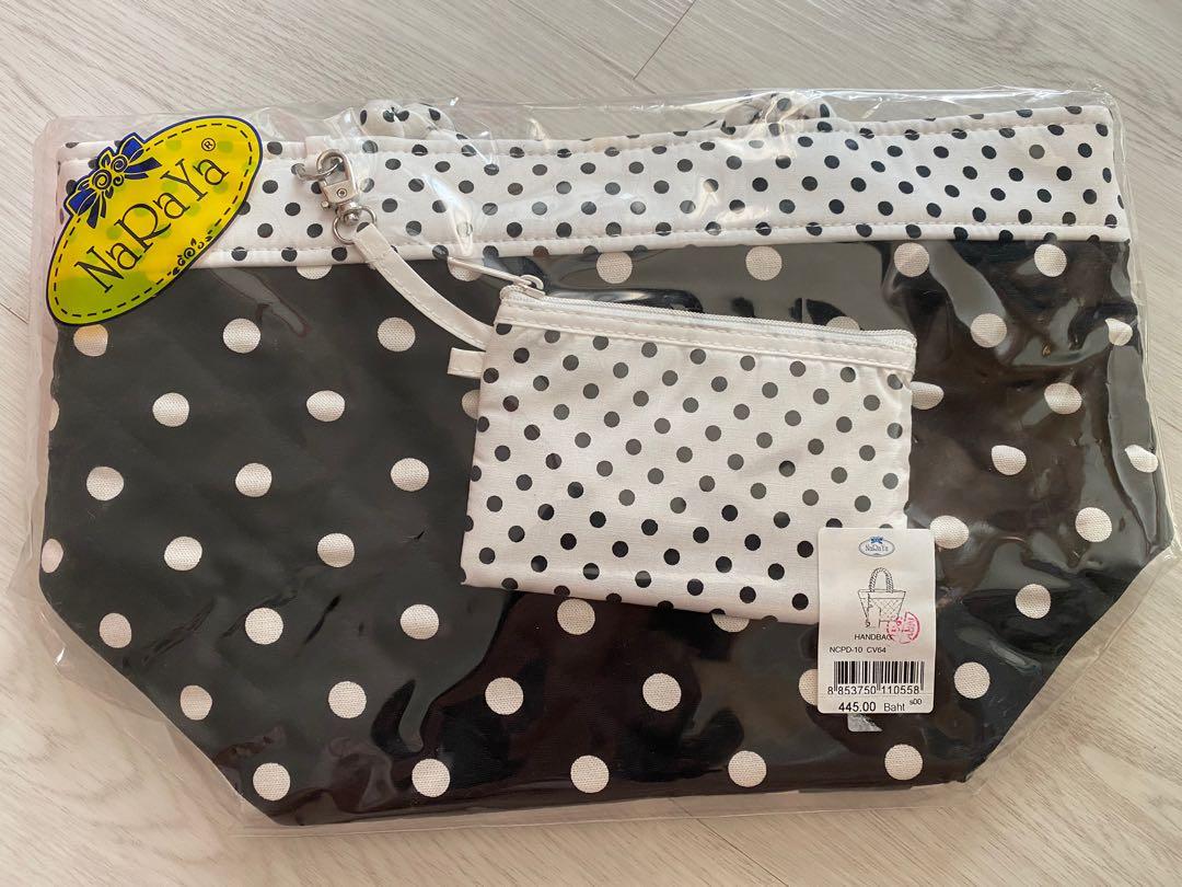Naraya polka discount dot bag