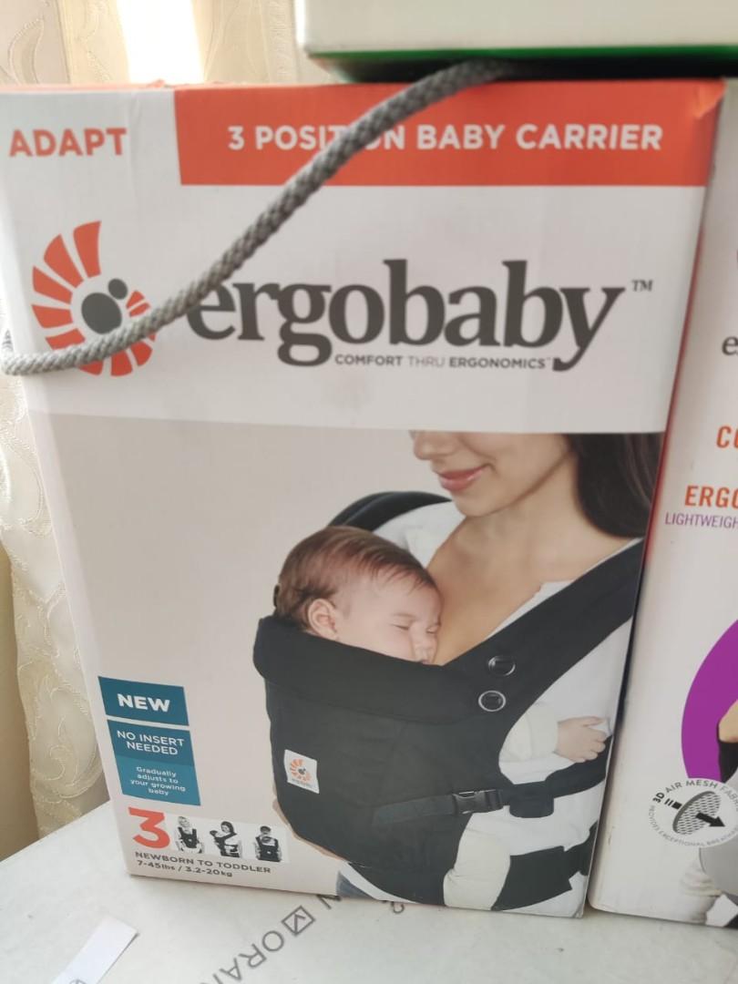 Ergobaby Adapt Adjustable 3-position Ergonomic Baby - Toddler Carrier