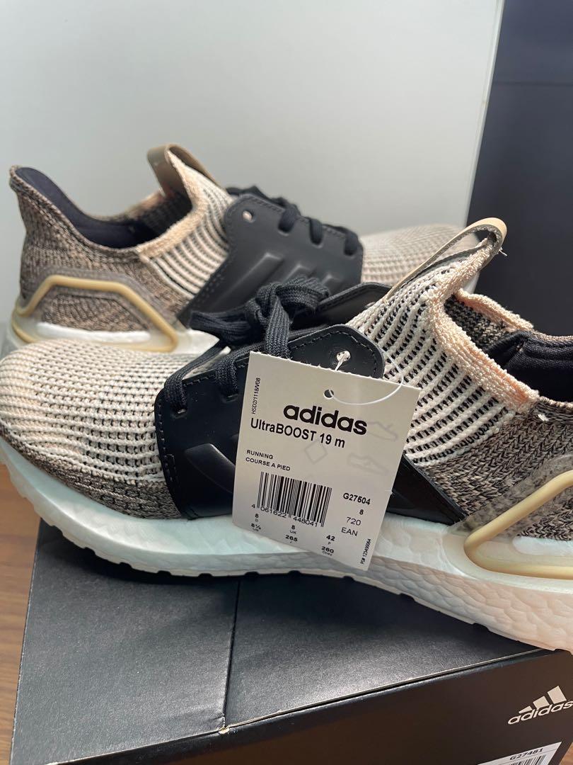 Sale New Ultraboost 19 Linen core black Men s Fashion Footwear Sneakers on Carousell