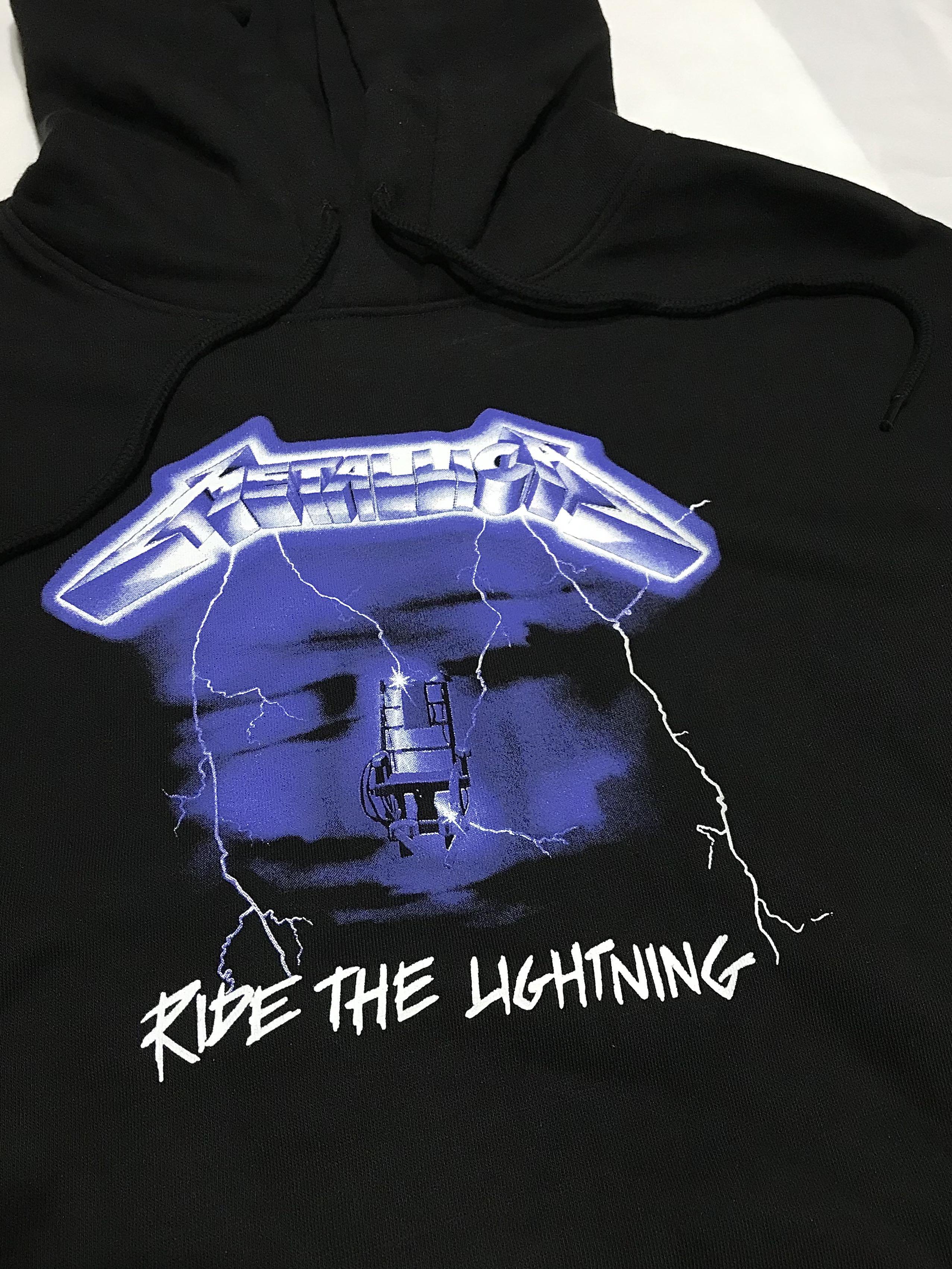 Ride the lightning sweatshirt hot sale
