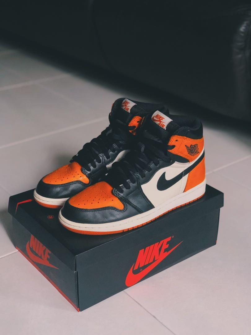 Nike Air Jordan 1 Shattered Backboard 1.0 OG, Men's Fashion, Footwear,  Sneakers on Carousell