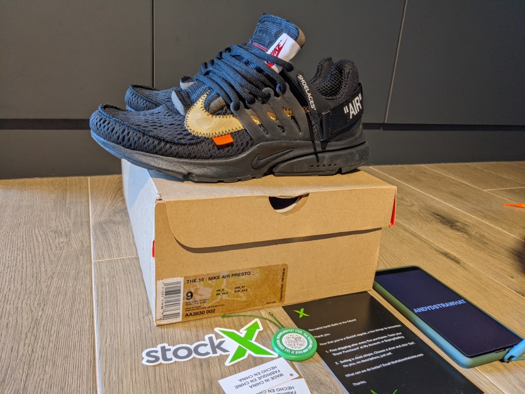 Air presto pine green stockx sales