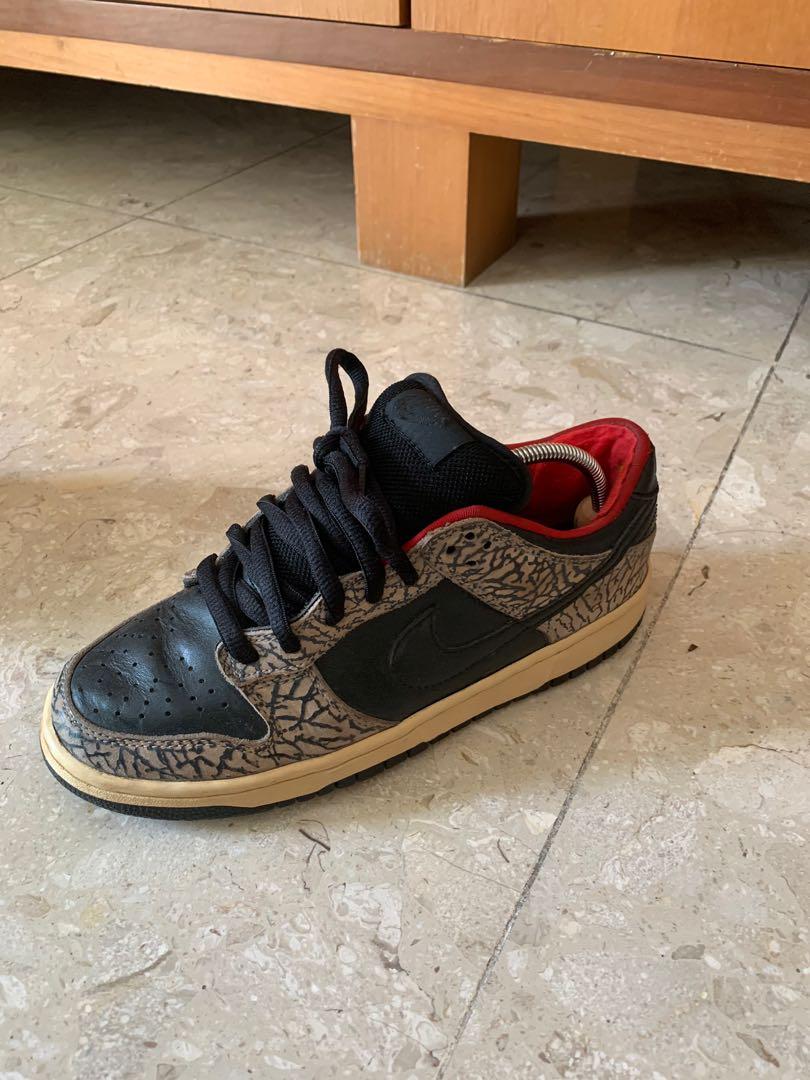 supreme black dunks