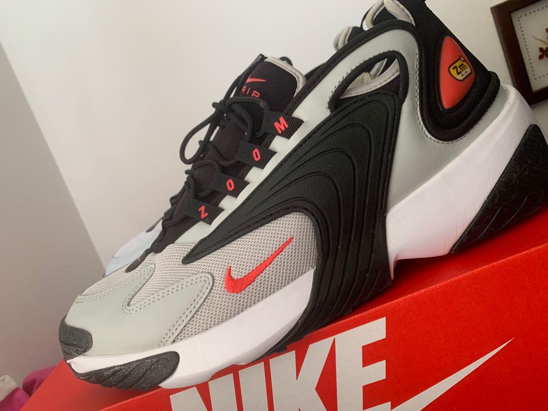 Nike zoom 2k red and black shop