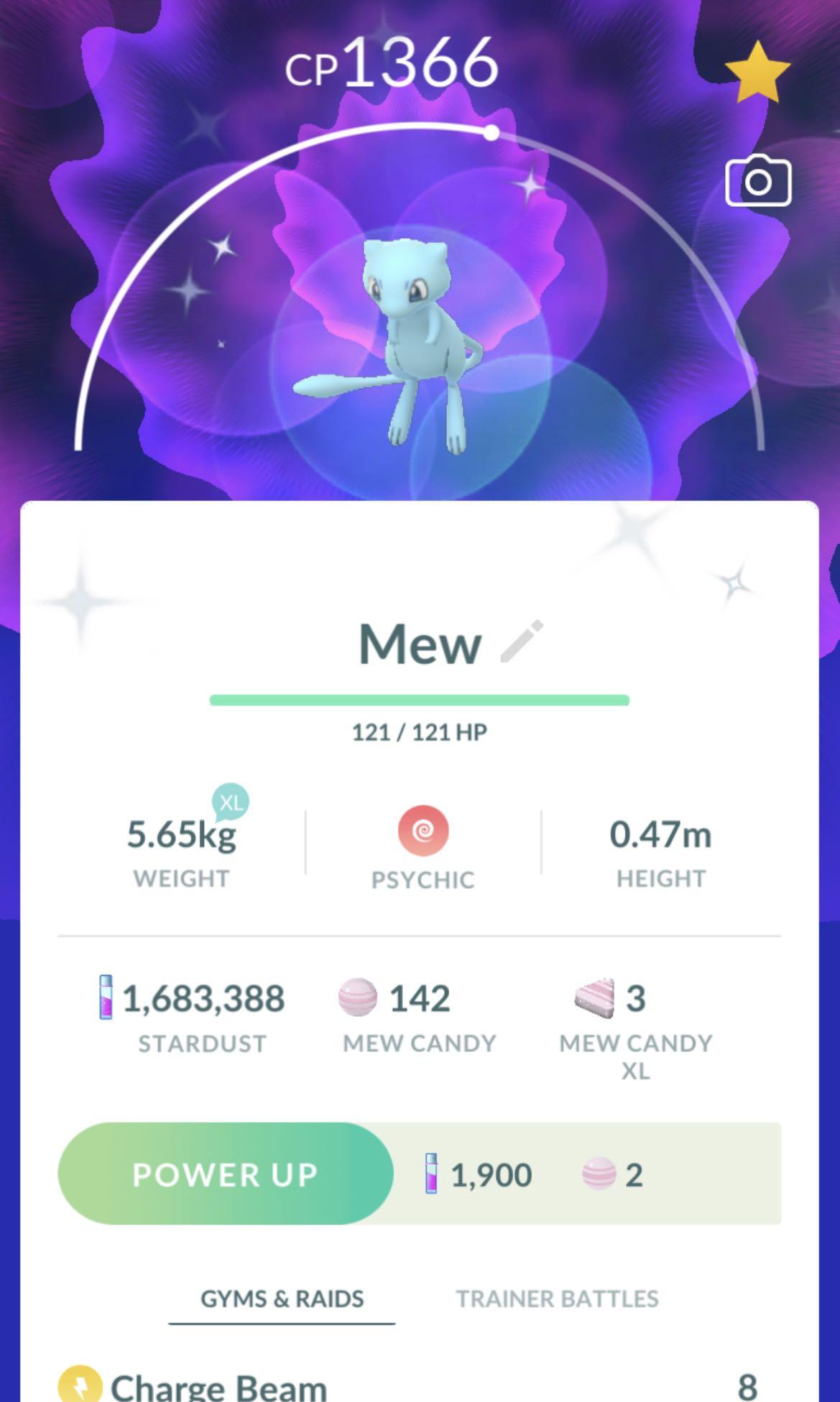 I'm trading this Legit shiny Mew from Pokemon GO. Caught by me and is still  in pokemon GO for now. Shoot an offer for it! : r/PokemonHome