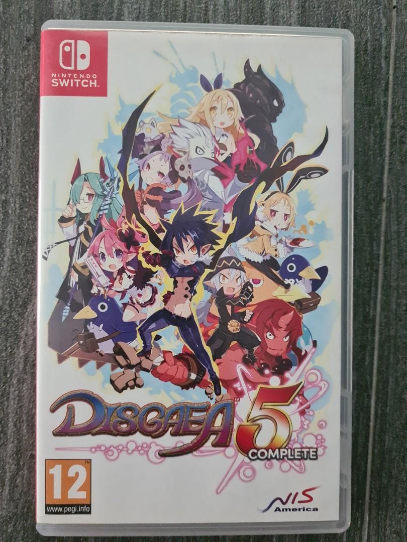 Disgaea deals 5 switch