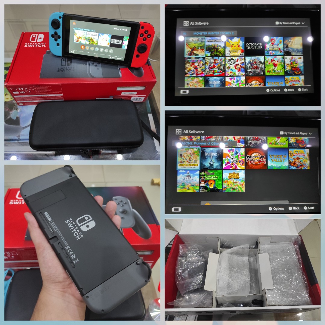 Nintendo Switch V2 128gb SxOs Modchip, Video Gaming, Video Game