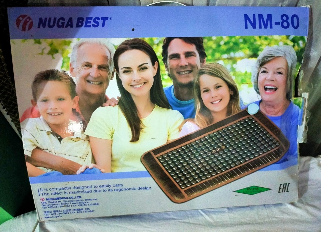 NM 80 Nuga Best heating mat, Health & Nutrition, Massage Devices on